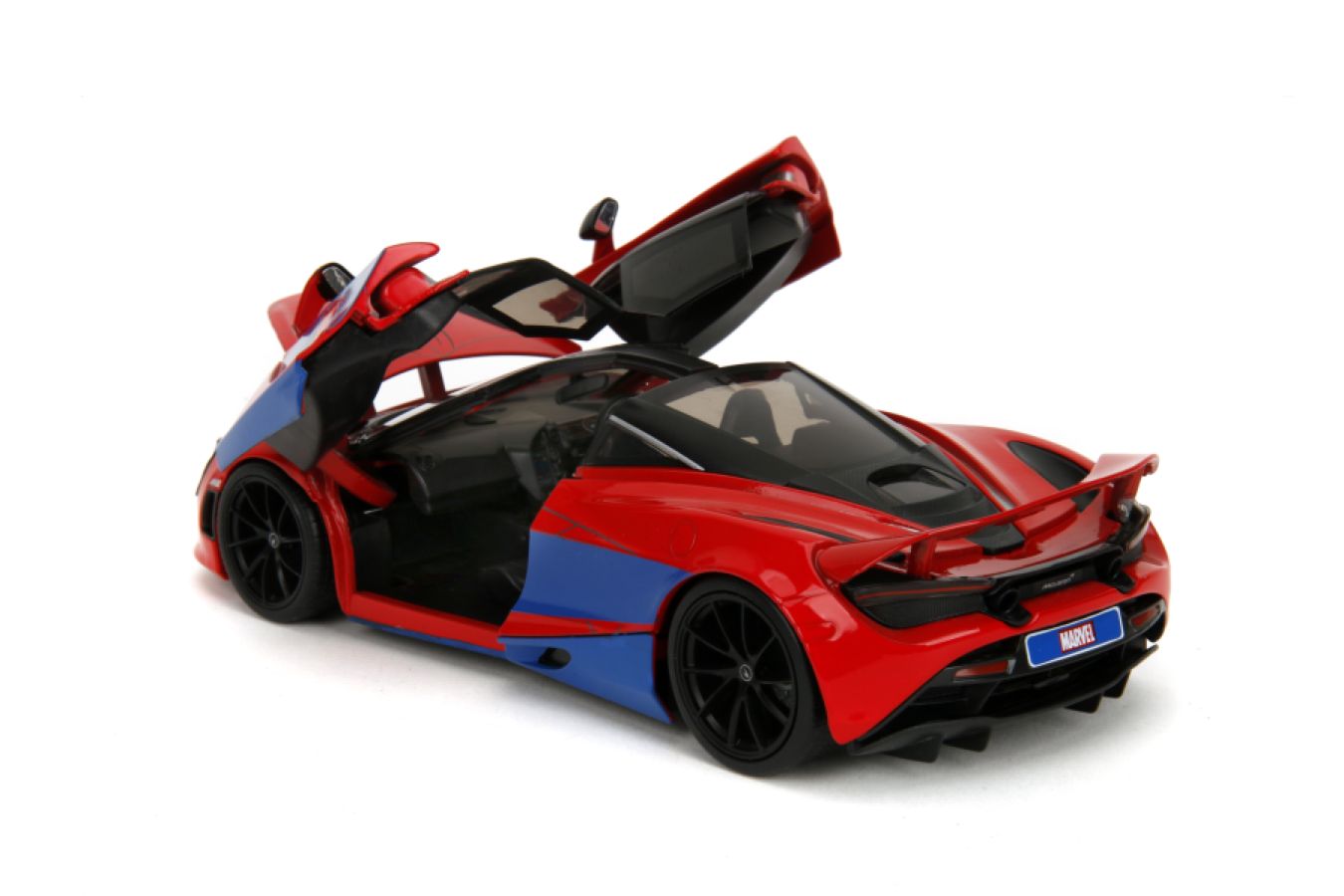 Hollywood Rides - Spider-Man with McLaren 720S 1:24 Scale Diecast Vehicle Set