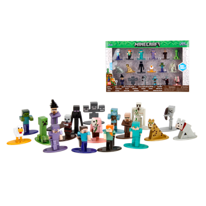 Minecraft - Nano MetalFig 18-Pack (Wave 12)