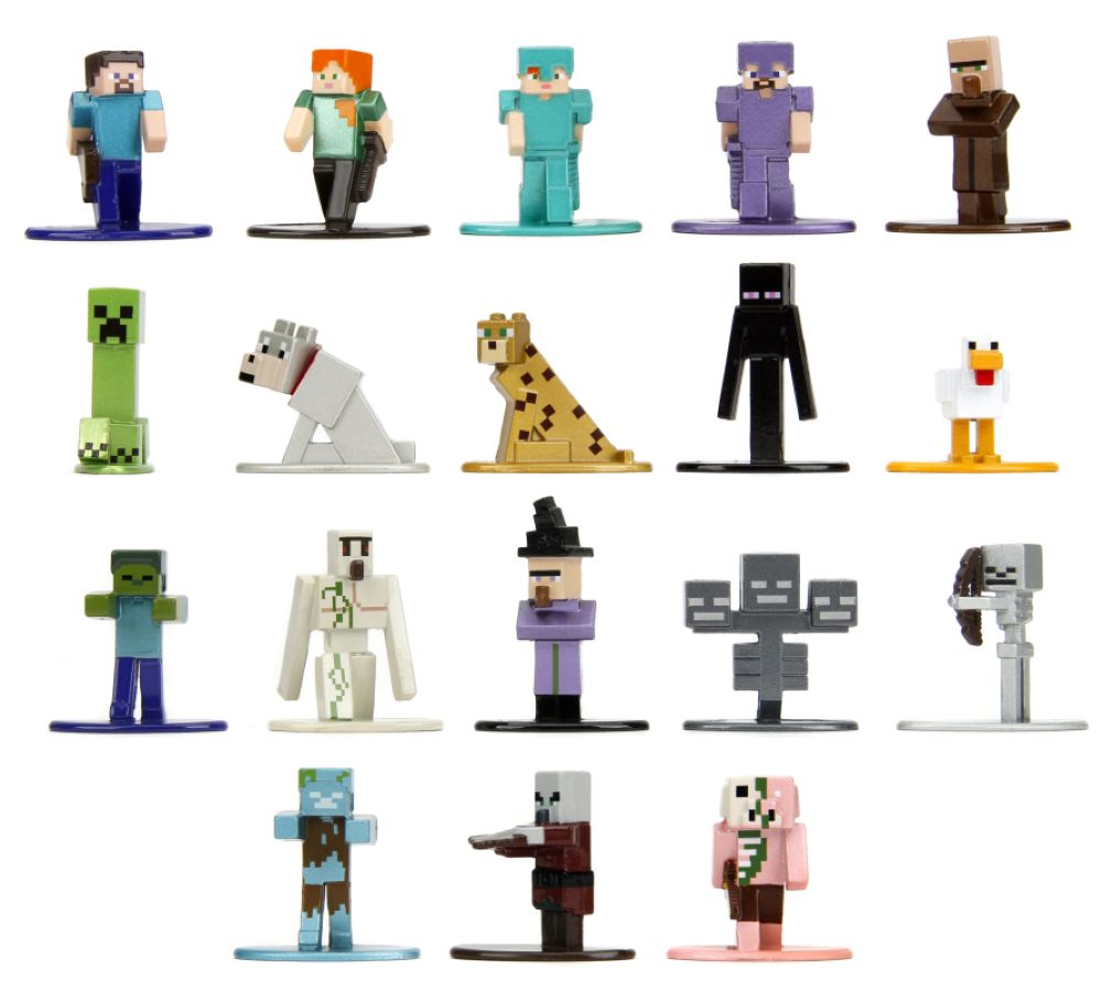 Minecraft - Nano MetalFig 18-Pack (Wave 12)