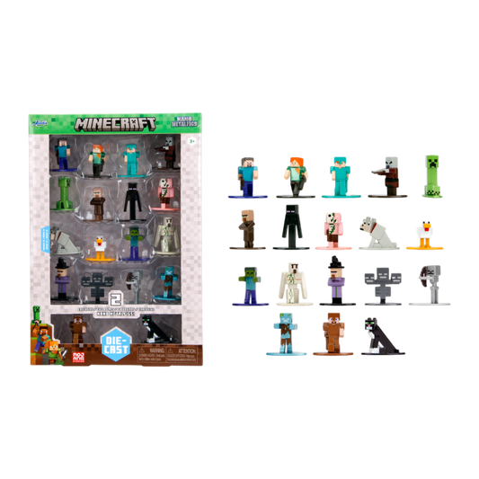 Minecraft - Nano MetalFig Exclusive 18-Pack