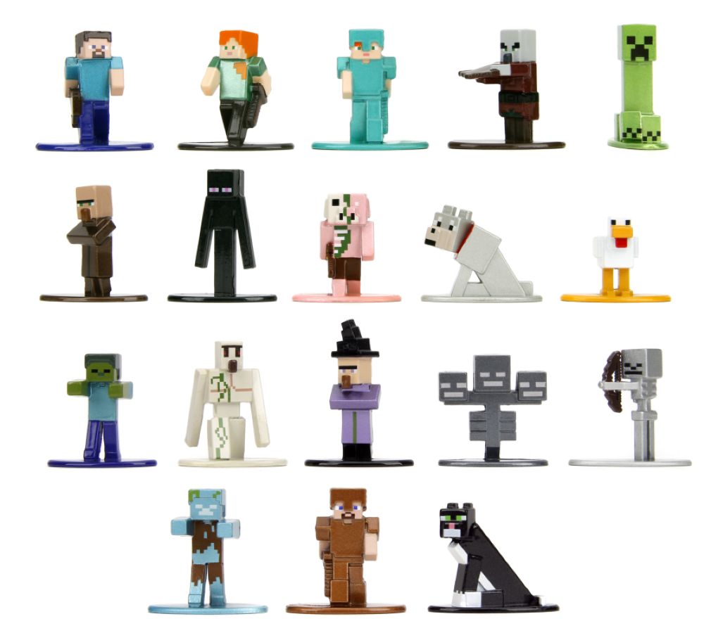 Minecraft - Nano MetalFig Exclusive 18-Pack