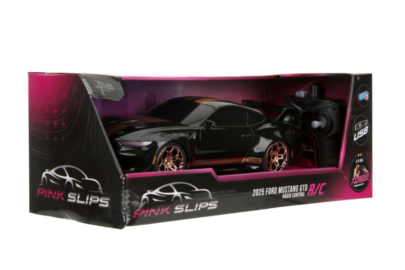 Pink Slips - 1:16 2025 Ford Mustang GTD Remote Contol Car