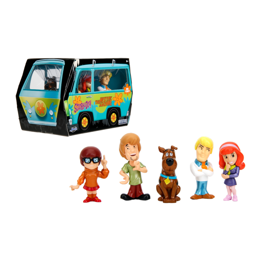 Scooby Doo - Mystery Machine with Scooby Doo Gang 2.5" Figures