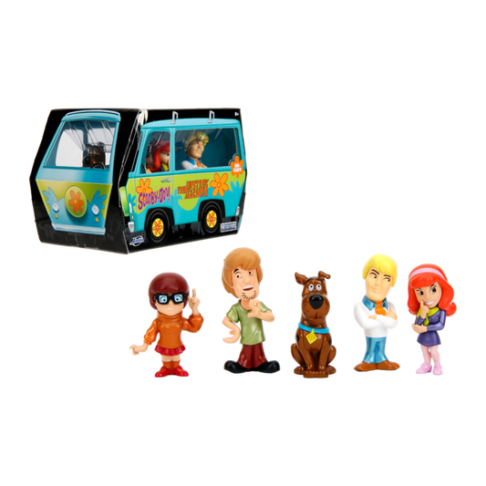 Scooby Doo - Mystery Machine with Scooby Doo Gang 2.5" Figures