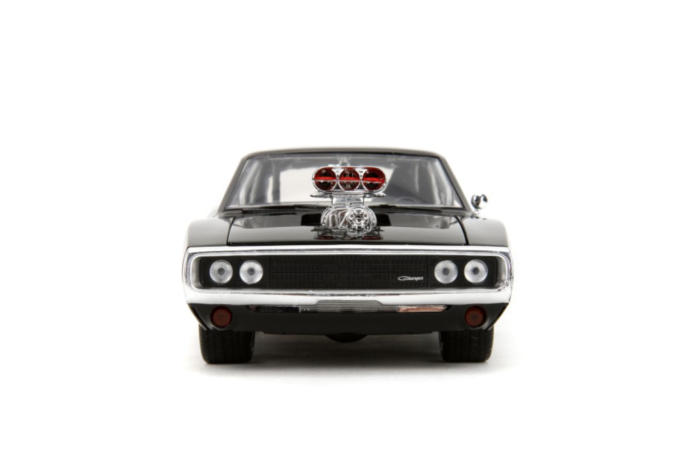 Hollywood Rides - 1970 Dodge Charger w/Dom Toretto 1:24 Diecast Set