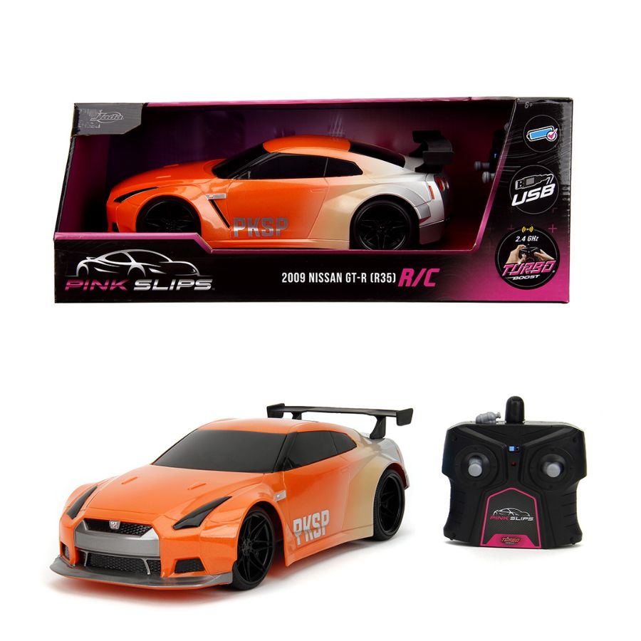 Pink Slips - 2009 Nissan Skyline GTR R35 1:16 Scale Remote Control Car