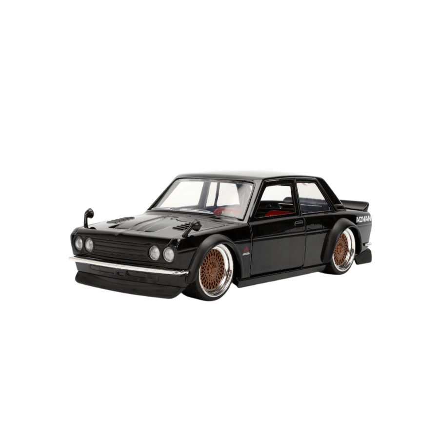 JDM Tuners - 1973 Datsun 510 1:24 Scale Diecast Vehicle