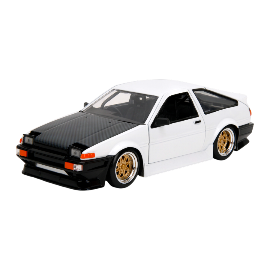 JDM Tuners - 1986 Toyota Trueno AE86 1:24 Scale Diecast Vehicle