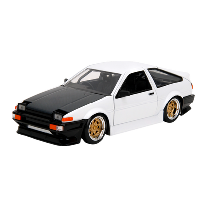 JDM Tuners - 1986 Toyota Trueno AE86 1:24 Scale Diecast Vehicle