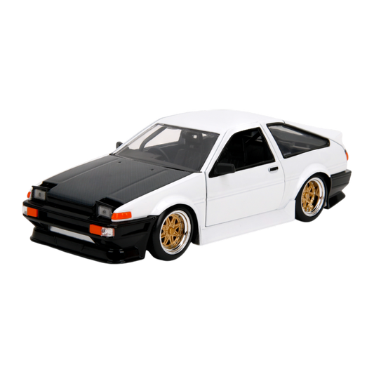 JDM Tuners - 1986 Toyota Trueno AE86 1:24 Scale Diecast Vehicle