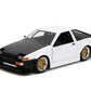 JDM Tuners - 1986 Toyota Trueno AE86 1:24 Scale Diecast Vehicle