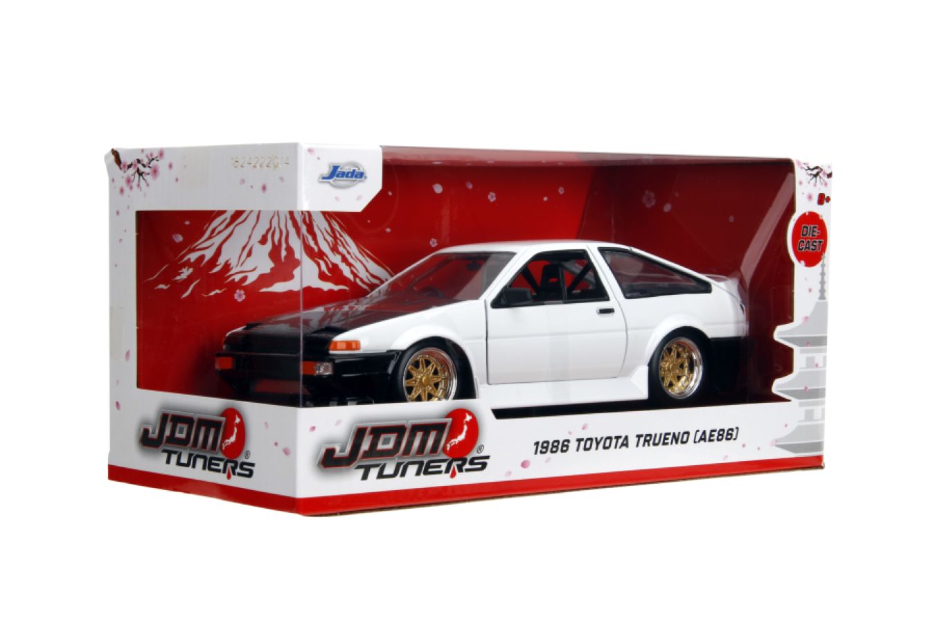 JDM Tuners - 1986 Toyota Trueno AE86 1:24 Scale Diecast Vehicle