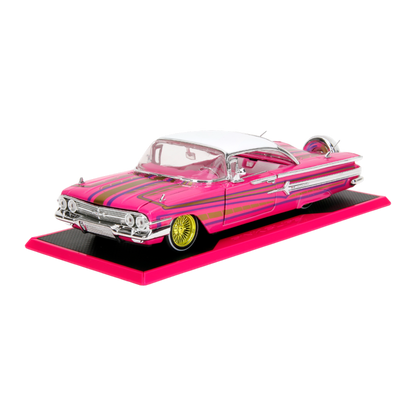 Pink Slips - 1960 Chevy Impala Low Rider 1:24 Scale Diecast Vehicle