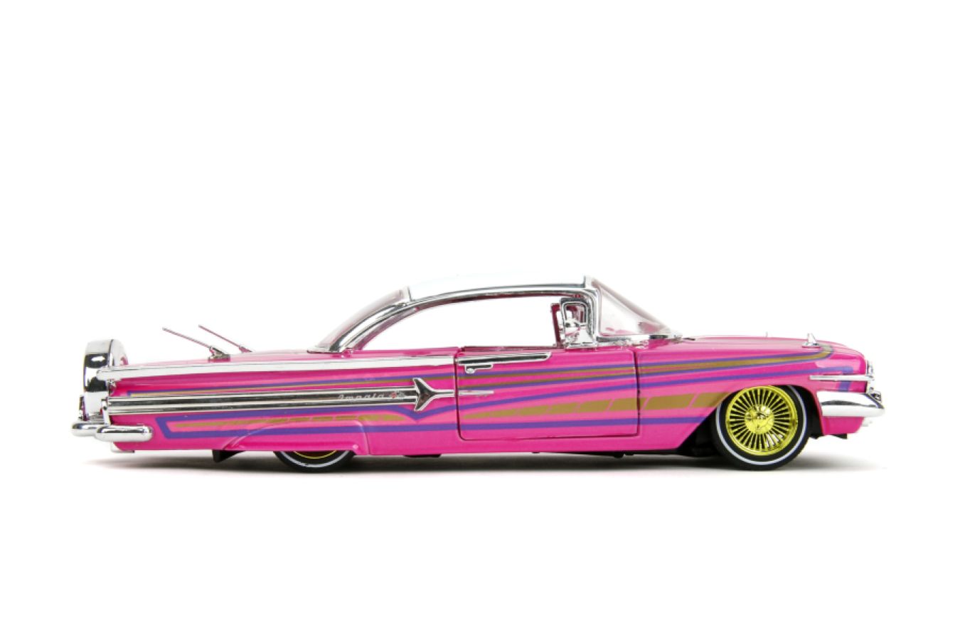 Pink Slips - 1960 Chevy Impala Low Rider 1:24 Scale Diecast Vehicle