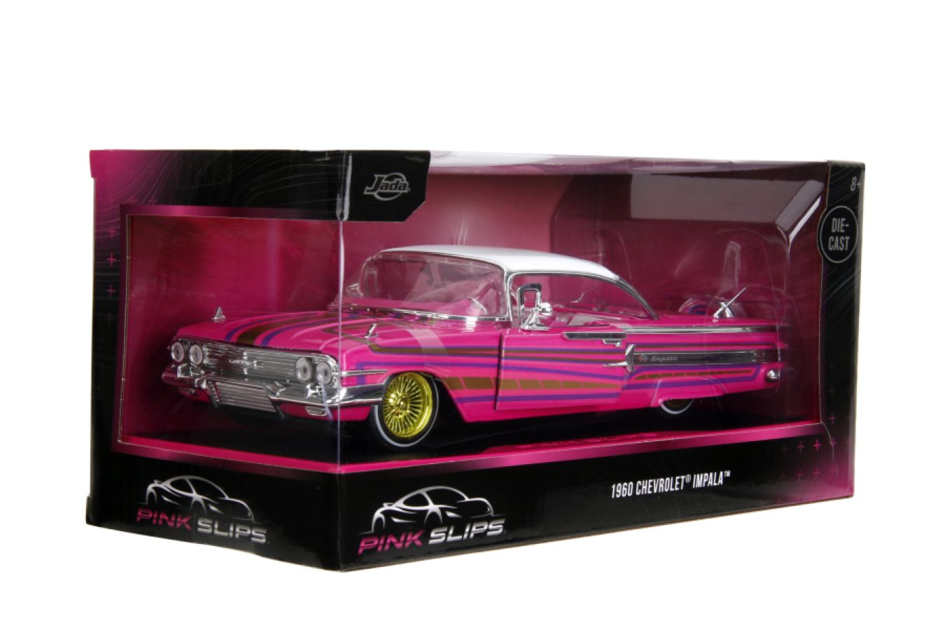 Pink Slips - 1960 Chevy Impala Low Rider 1:24 Scale Diecast Vehicle