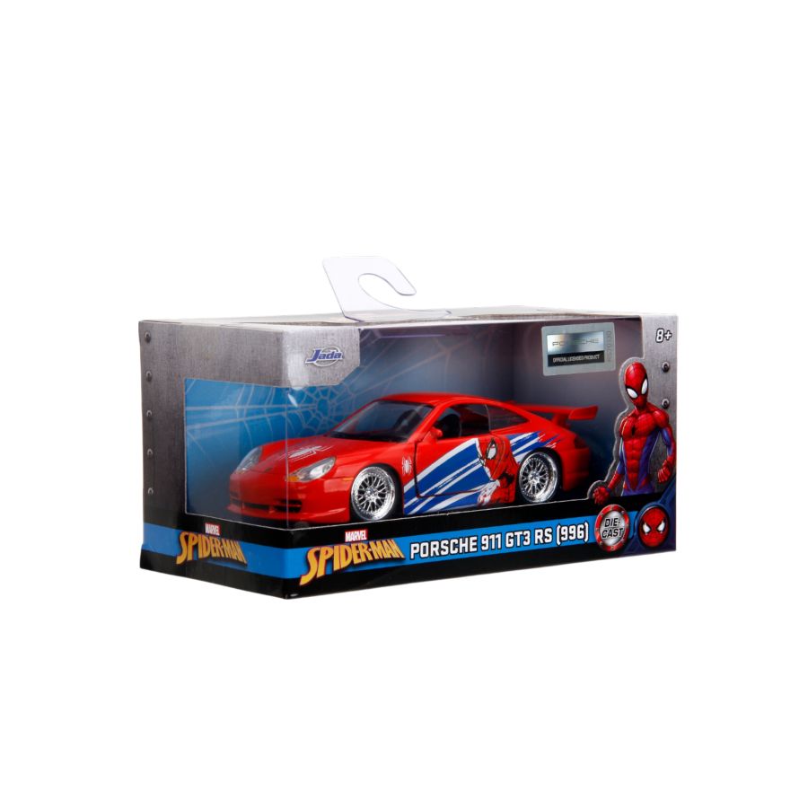 Marvel - 1:32 Spider-Man Porsche 911 GT3 (996) Diecast Vehicle