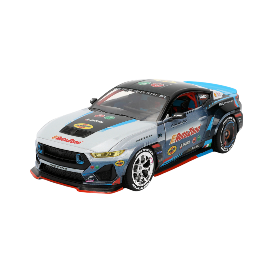 Big Time Muscle - James Deane 2024 Ford Mustang RTR Racing 1:24 Scale Diecast Vehicle