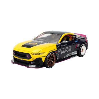 Big Time Muscle - Ben Hobson 2024 Ford Mustang RTR Racing 1:24 Scale Diecast Vehicle