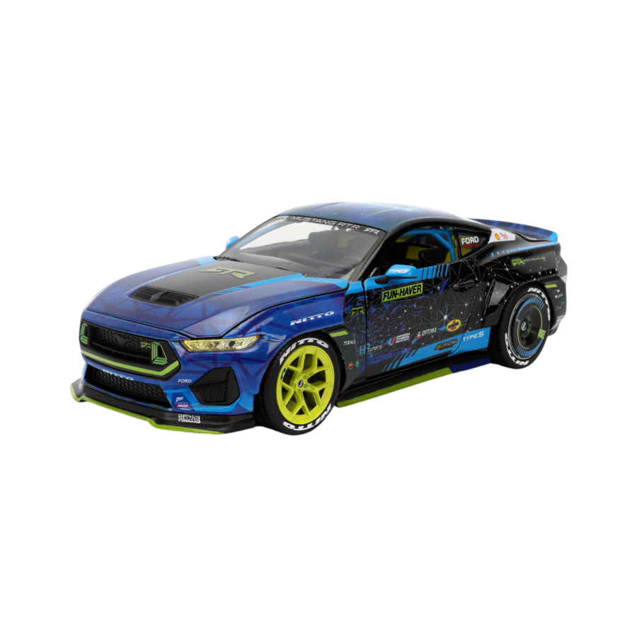 Big Time Muscle - Vaughn Gittin Jr 2024 Ford Mustang RTR Racing 1:24 Scale Diecast Vehicle