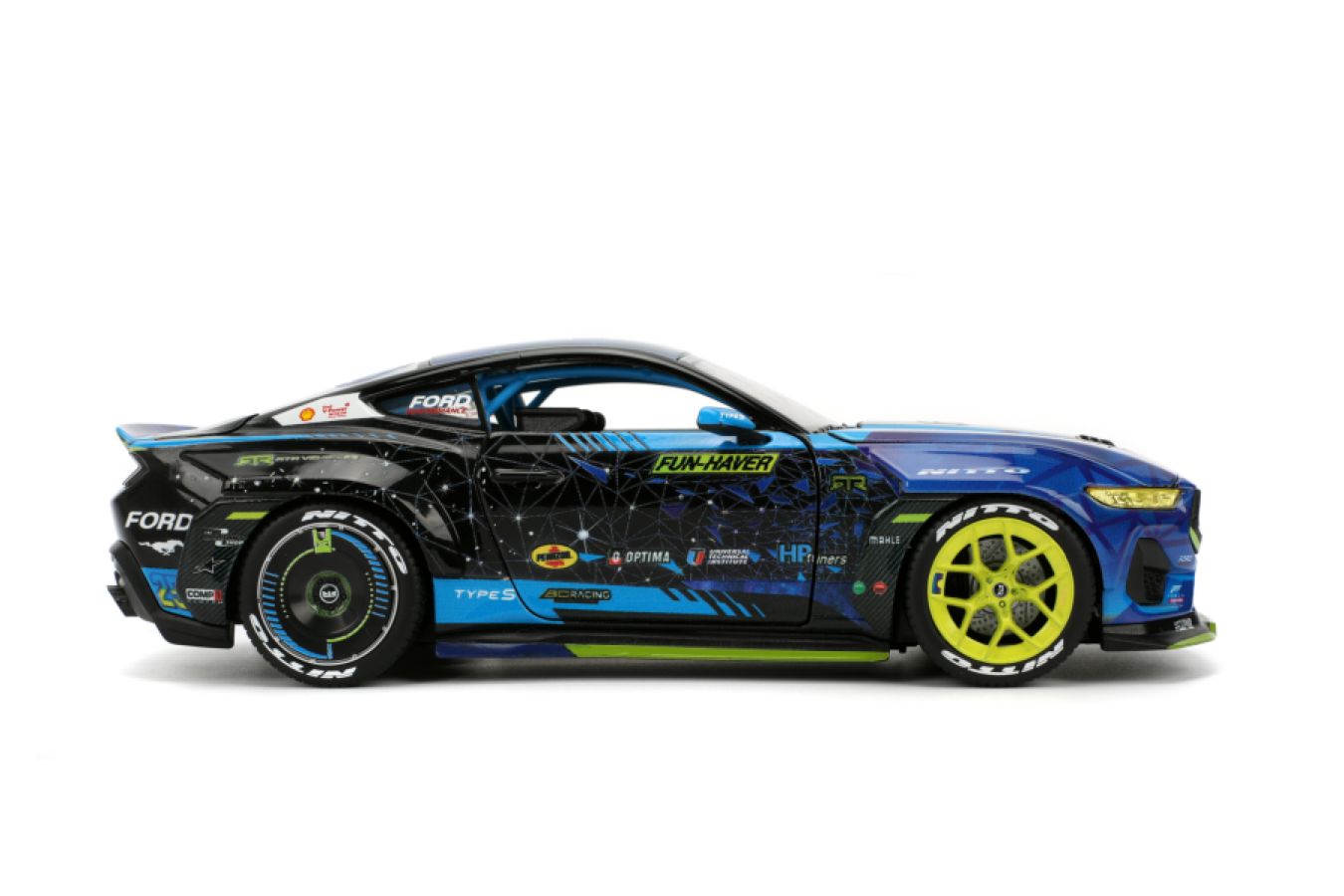 Big Time Muscle - Vaughn Gittin Jr 2024 Ford Mustang RTR Racing 1:24 Scale Diecast Vehicle