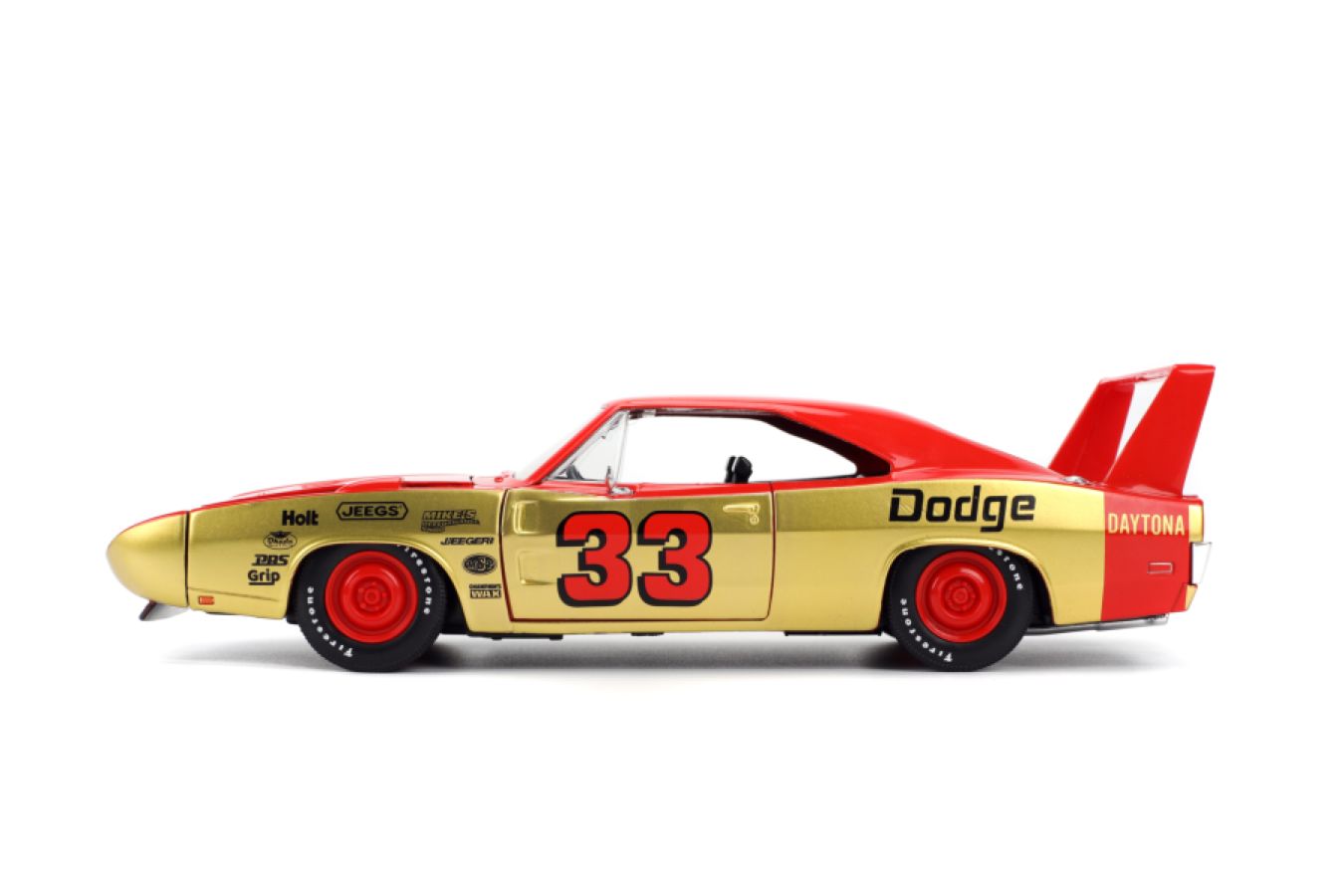 Big Time Muscle - 1:24 Scale 1969 Dodge Charger Daytona Diecast Vehicle