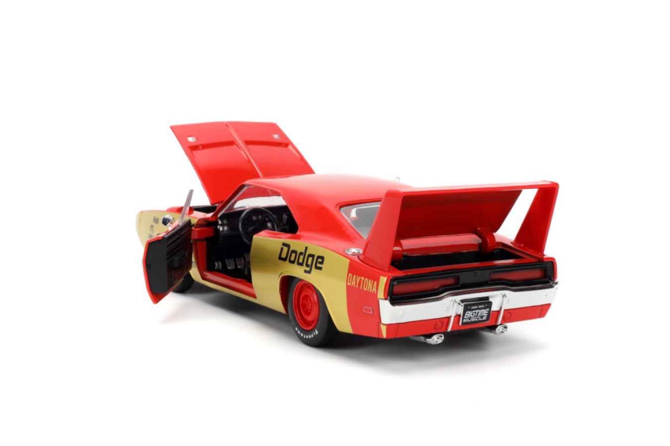 Big Time Muscle - 1:24 Scale 1969 Dodge Charger Daytona Diecast Vehicle