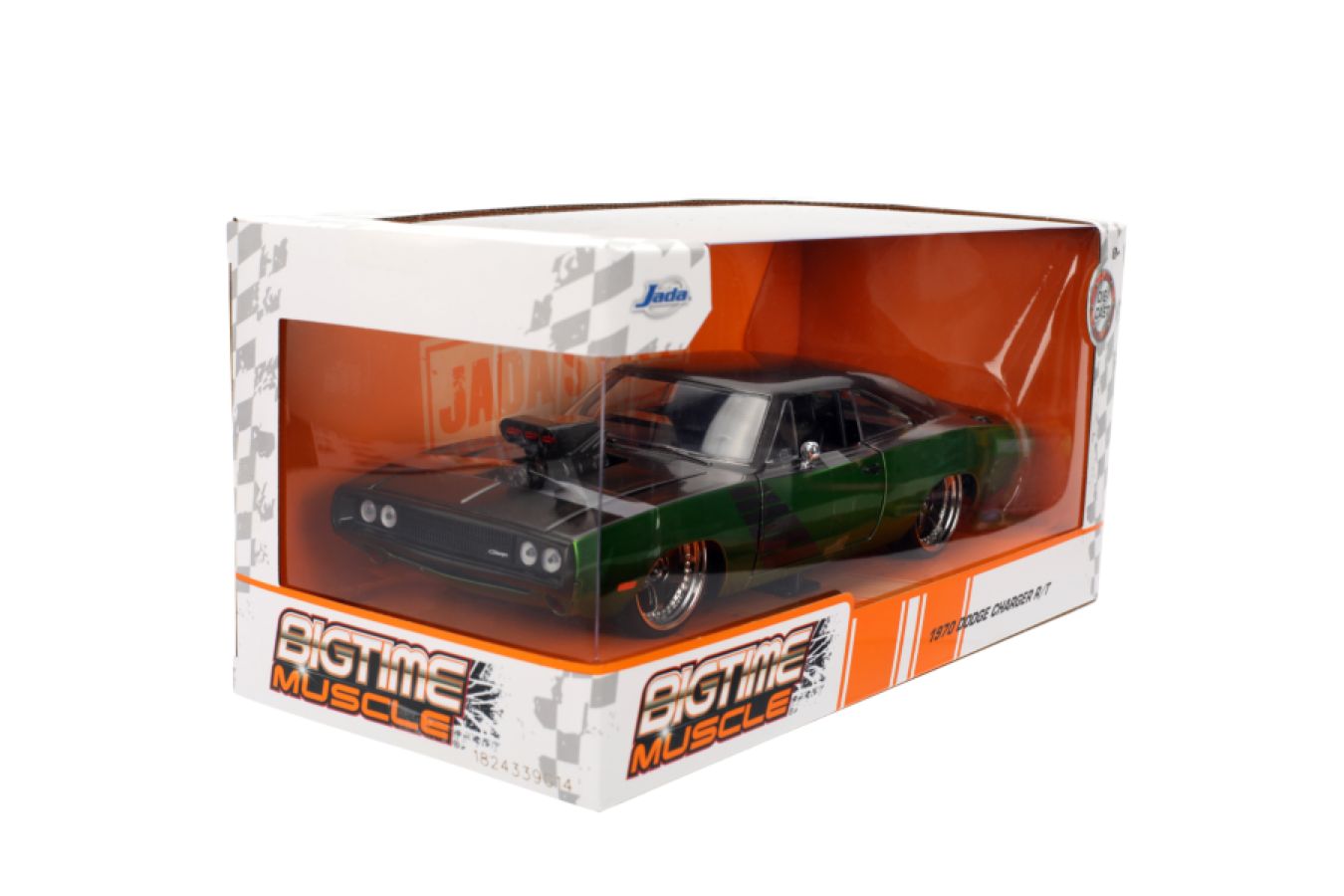 Big Time Muscle - 1:24 Scale 1970 Dodge Charger R/T Diecast Vehicle