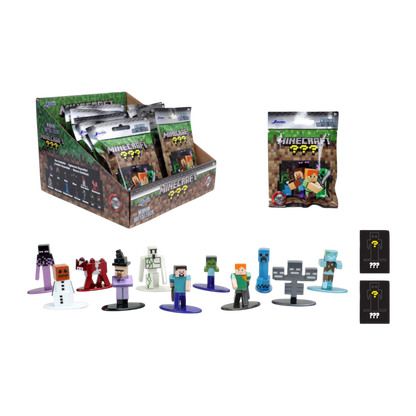 Minecraft - Nano Metalfigs Blind Bag Assortment (Wave 2)