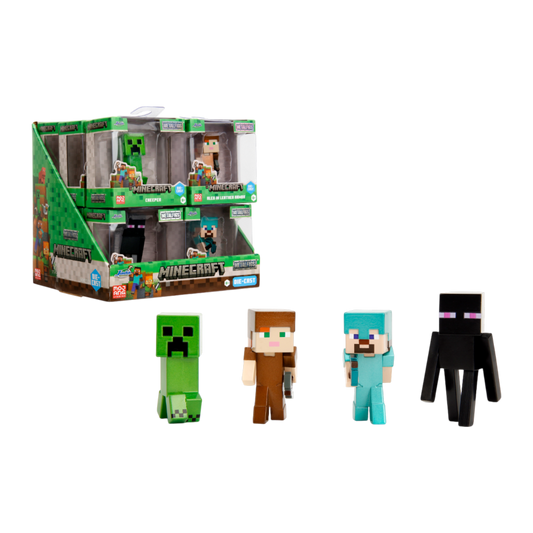 Minecraft - 2.5" MetalFig Assortment (12 Piece Display)