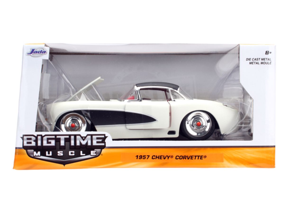 Big Time Muscle - 1957 Chevy Corvette 1:24 Scale Diecast Vehicle