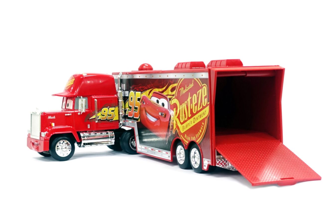 Cars - 1:24 Mack 1985 Super-Liner with Trailer Diecast Vehicle