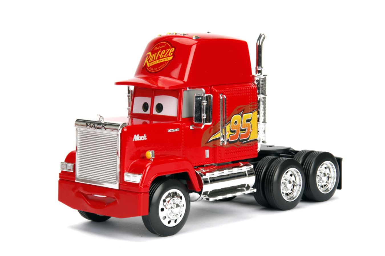 Cars - 1:24 Mack 1985 Super-Liner with Trailer Diecast Vehicle