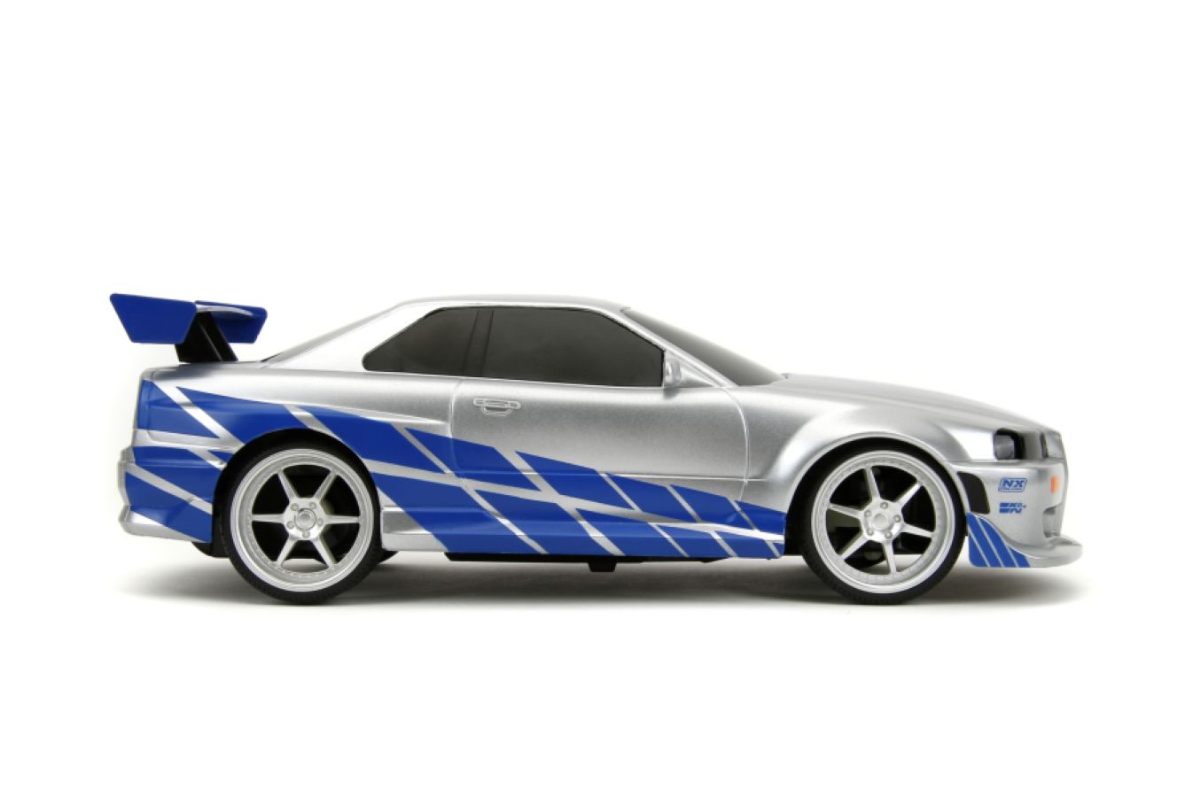 Fast & Furious - 2002 Nissan Skyline GT-R (BNR34) 1:16 Scale Remote Control Car