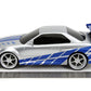 Fast & Furious - 2002 Nissan Skyline GT-R (BNR34) 1:16 Scale Remote Control Car