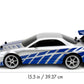 Fast & Furious - 2002 Nissan Skyline GT-R (BNR34) 1:10 Scale Remote Control Car