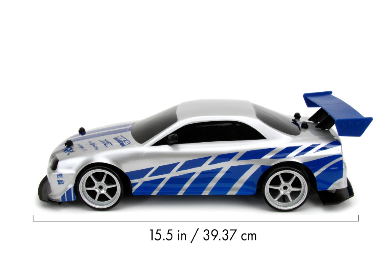 Fast & Furious - 2002 Nissan Skyline GT-R (BNR34) 1:10 Scale Remote Control Car