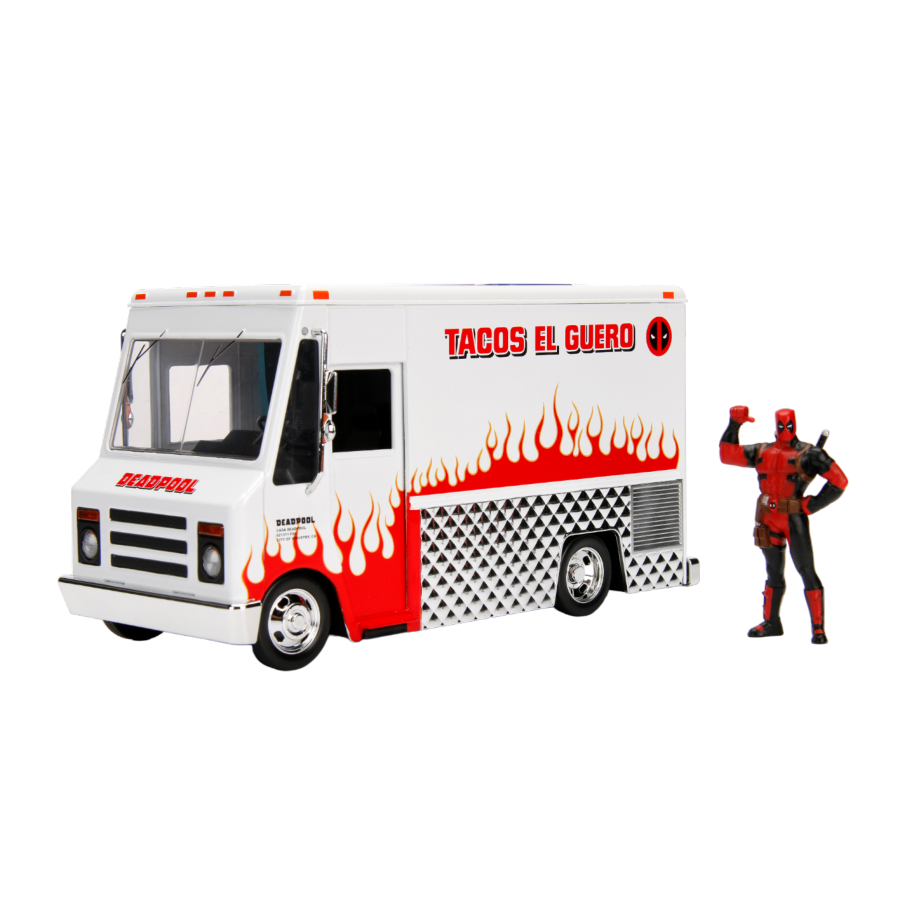 Deadpool (comics) - Food Truck Hollywood Rides 1:24 Scale Diecast Vehicle