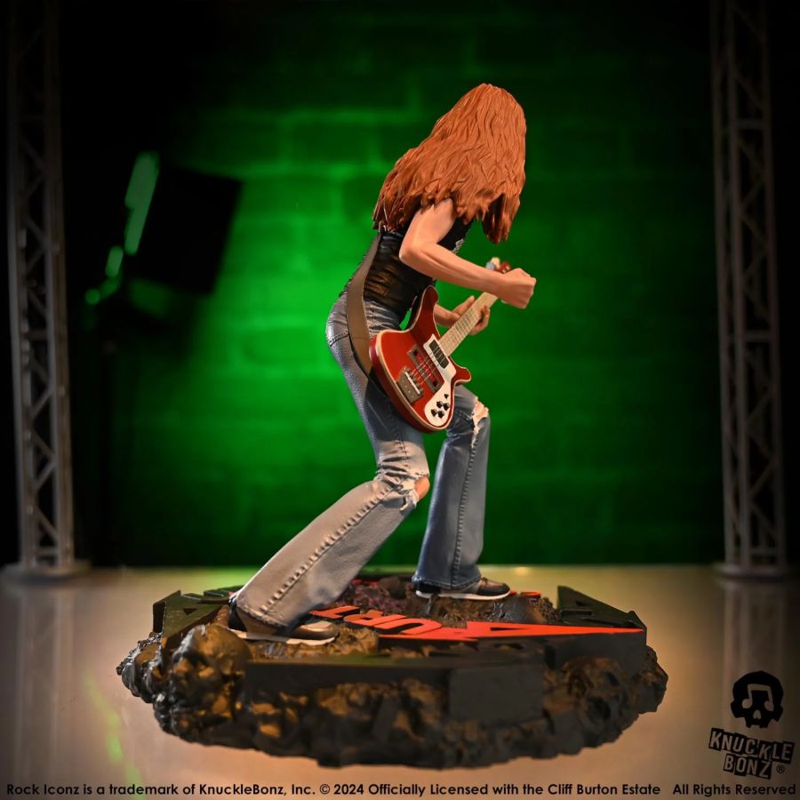 Metallica - Cliff Burton 2 Rock Iconz Statue