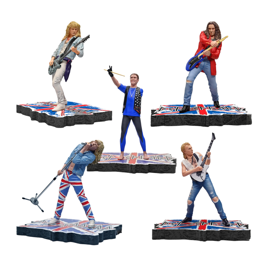 Def Leppard - Band Members (Set of 5) Rock Iconz Statues