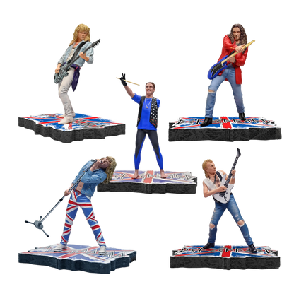 Def Leppard - Band Members (Set of 5) Rock Iconz Statues