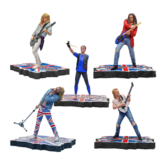 Def Leppard - Band Members (Set of 5) Rock Iconz Statues