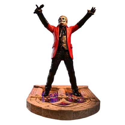 Ghost - Papa Emeritus 4 (Red Jacket) Rock Iconz Statue