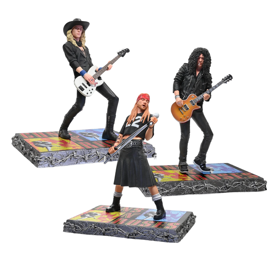 Guns N' Roses - Rock Iconz Statues (Set of 3)