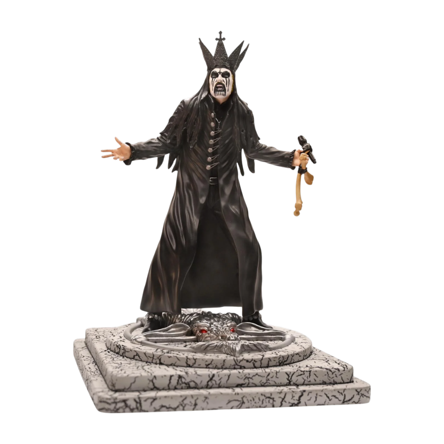 Mercyful Fate - King Diamond (Black) Rock Iconz Statue