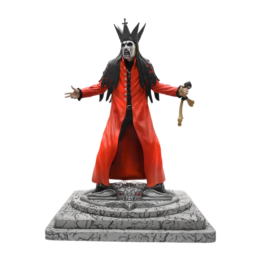 Mercyful Fate - King Diamond (Red) Rock Iconz Statue