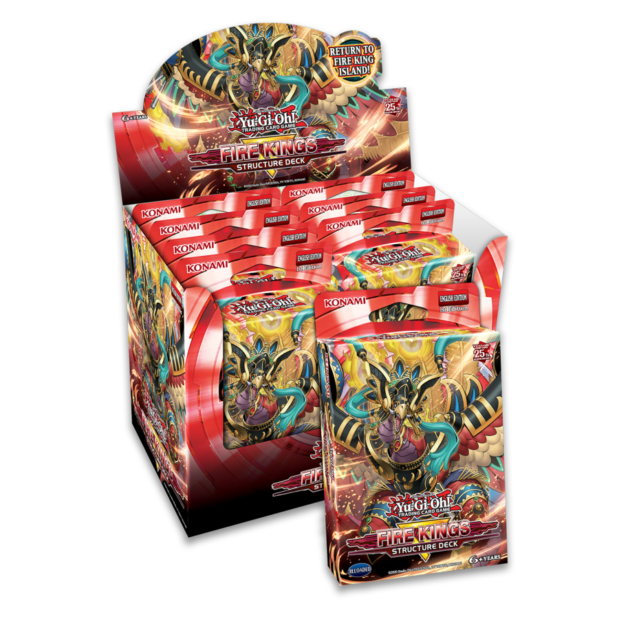 Yu-Gi-Oh! - Revamped: Fire Kings Structure Deck (Display of 8)