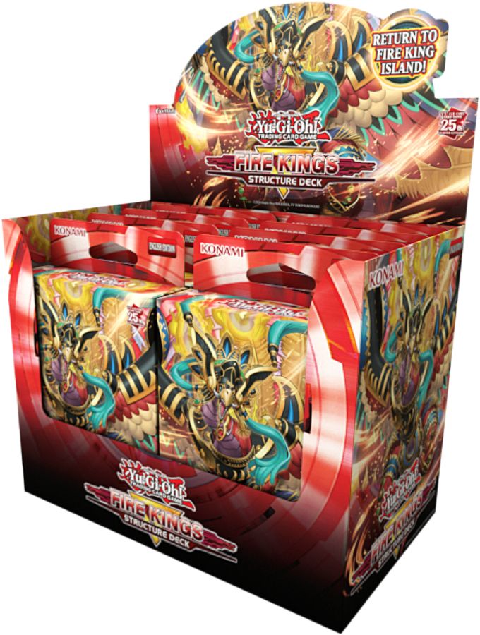 Yu-Gi-Oh! - Revamped: Fire Kings Structure Deck (Display of 8)