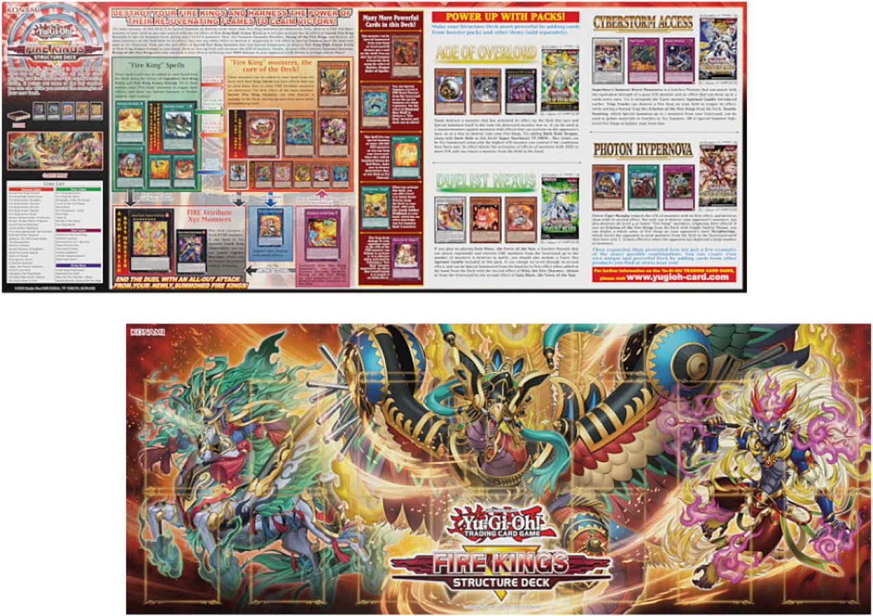 Yu-Gi-Oh! - Revamped: Fire Kings Structure Deck (Display of 8)