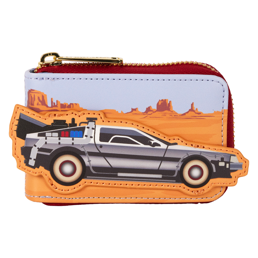 Back to the Future - 40th Anniversary Delorean Accordion Wallet