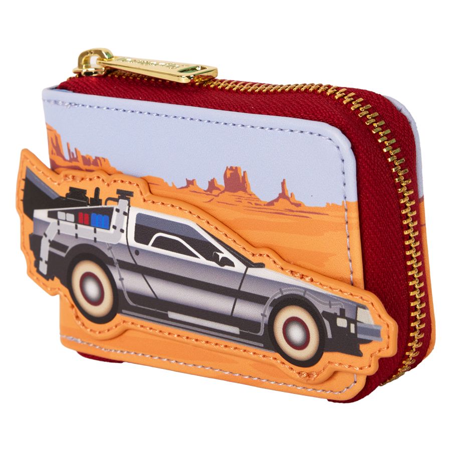 Back to the Future - 40th Anniversary Delorean Accordion Wallet